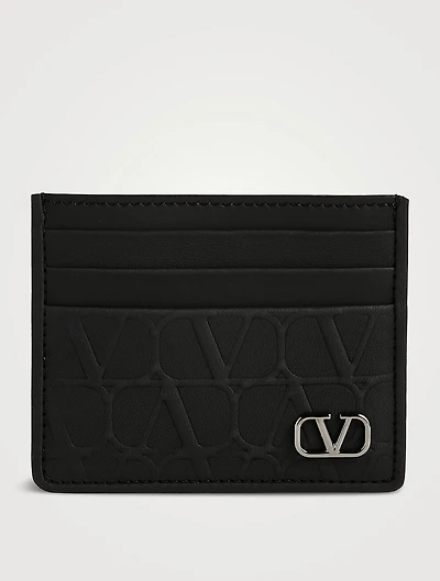 Toile Iconographe Leather Card Holder