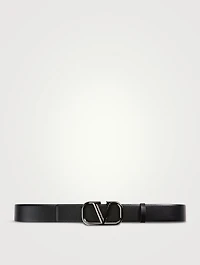 VLOGO Leather Belt