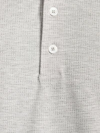 Cotton And Silk Polo Shirt