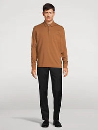 Long Sleeve Polo Shirt