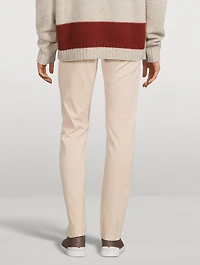 Stretch Cotton Pants
