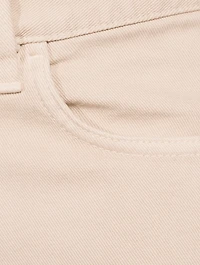 Stretch Cotton Pants