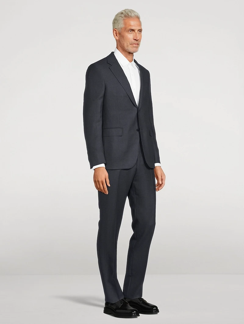 Wool And Silk Two-Piece Suit