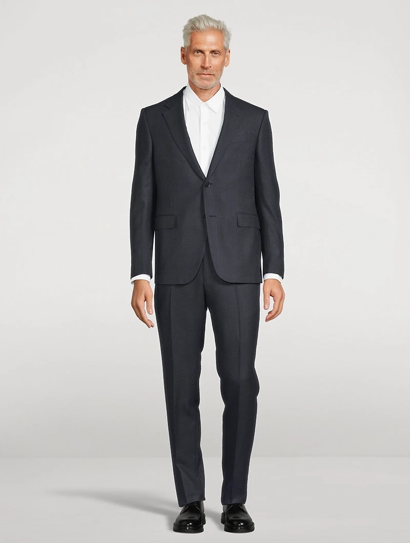 Wool And Silk Two-Piece Suit