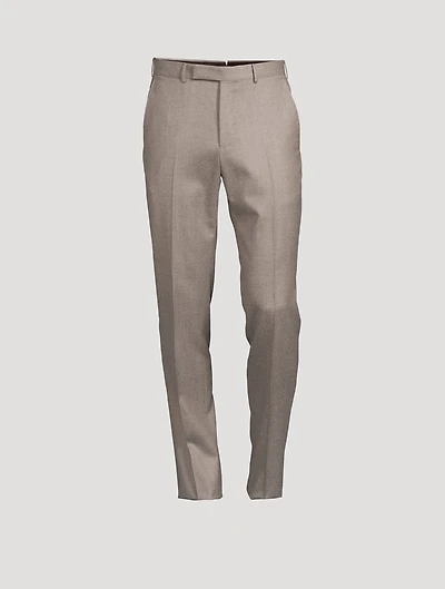Wool Slim-Fit Pants