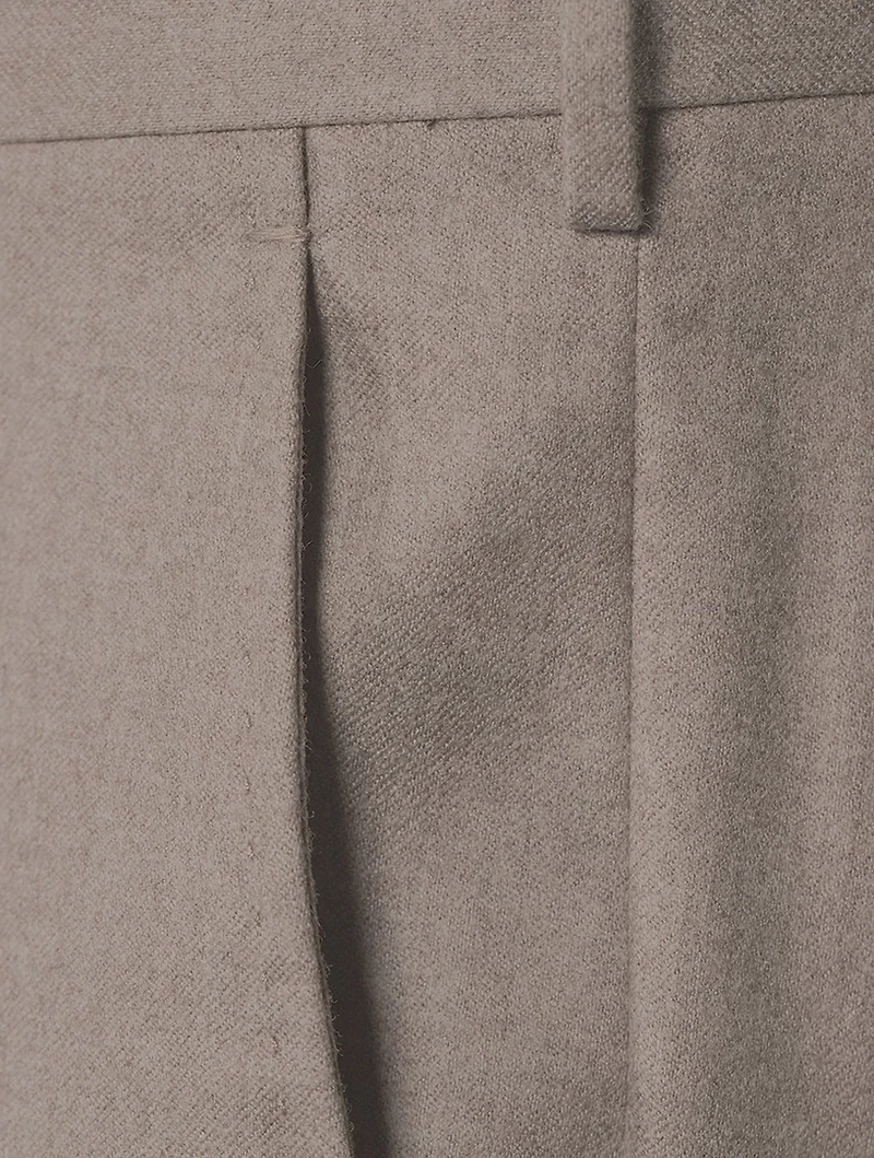 Wool Slim-Fit Pants