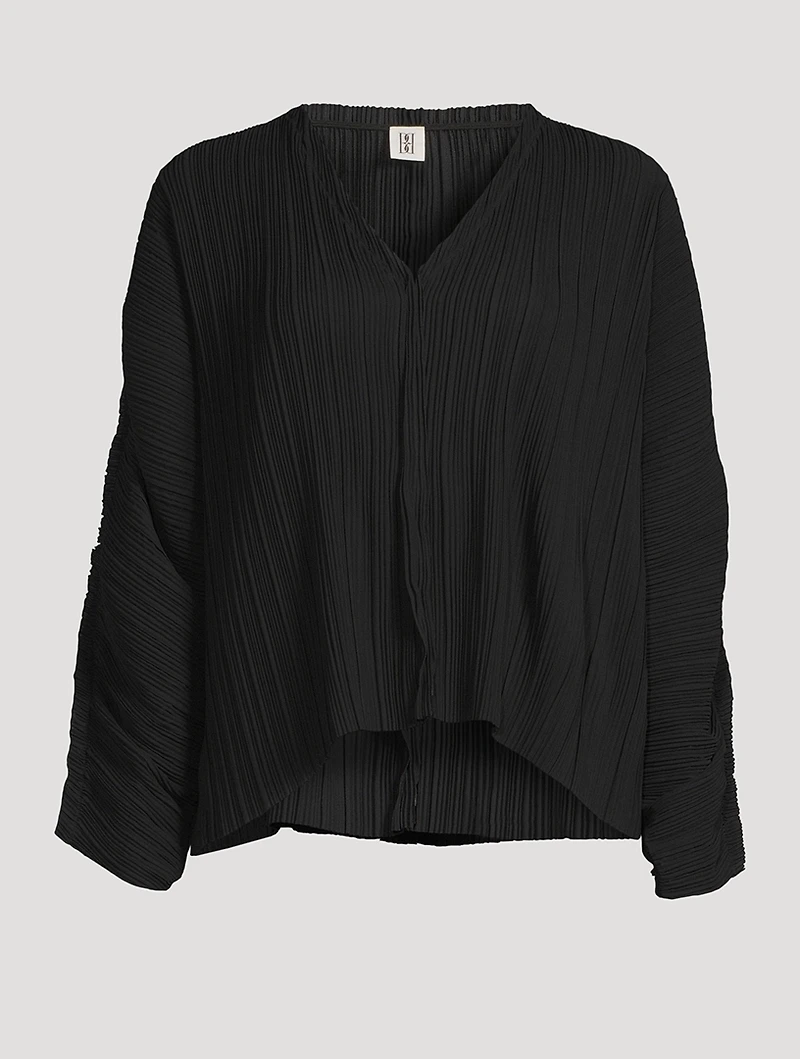Devone Plissé Blouse