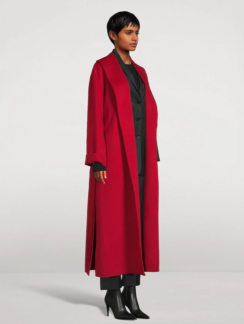 Trullem Belted Wool Coat