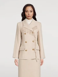 Iggy Fringe-Trimmed Blazer