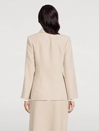 Iggy Fringe-Trimmed Blazer