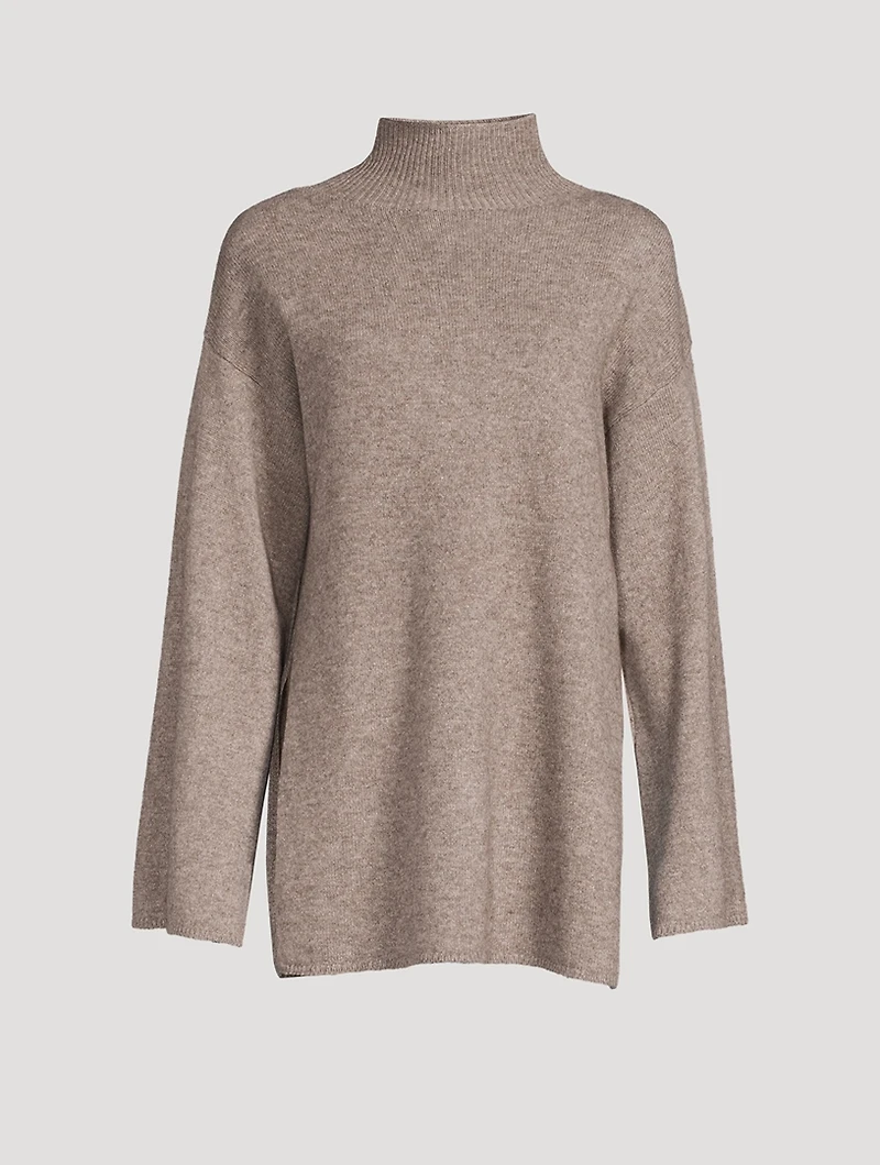 Camira Wool And Yak Turtleneck Sweater