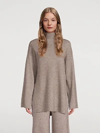 Camira Wool And Yak Turtleneck Sweater