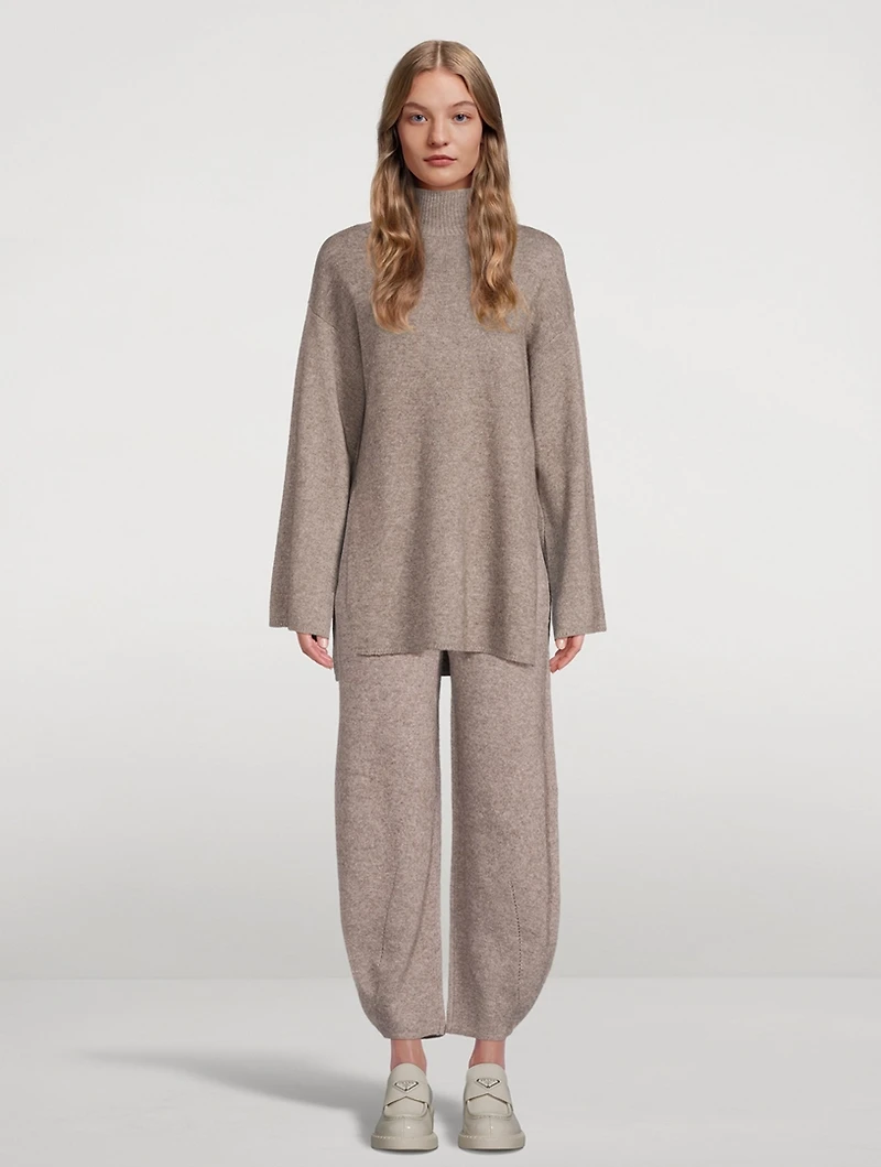 Camira Wool And Yak Turtleneck Sweater