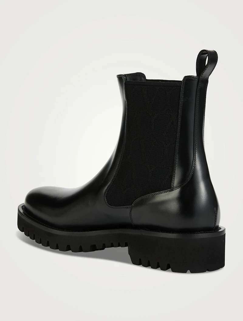 Beatle Leather Chelsea Boots