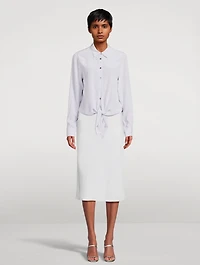 Tie-Waist Blouse