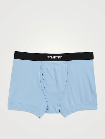 Cotton Stretch Jersey Boxer Briefs