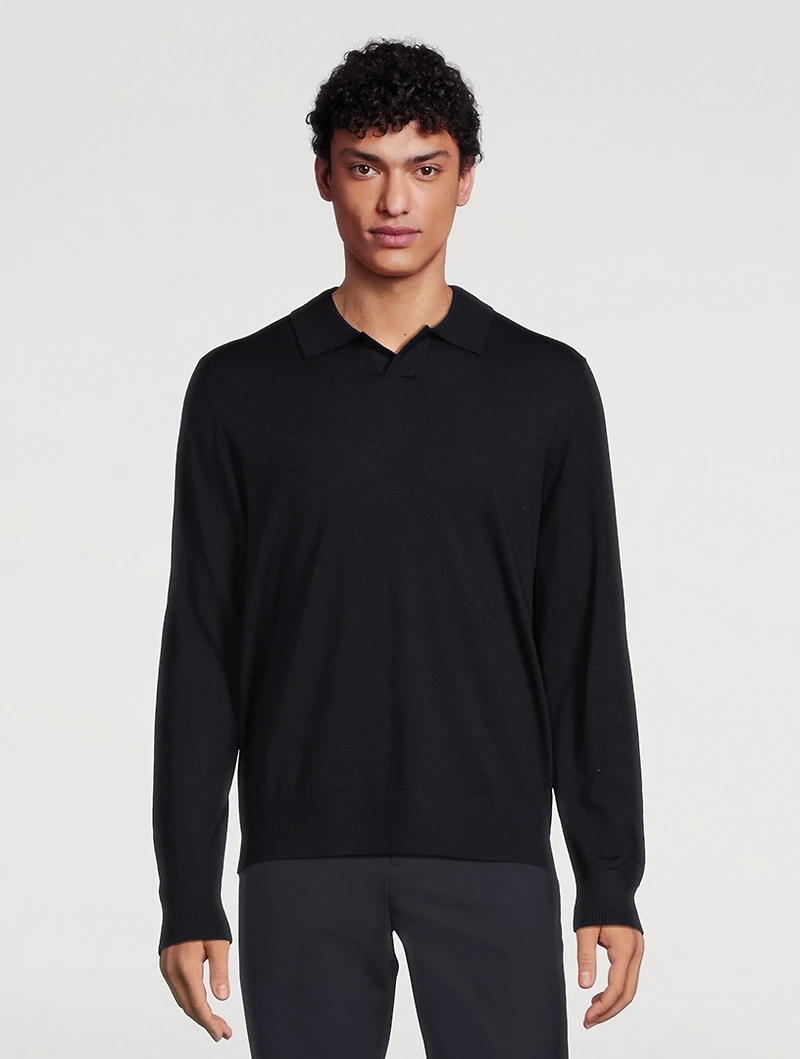 Merino Wool Long-Sleeve Shirt