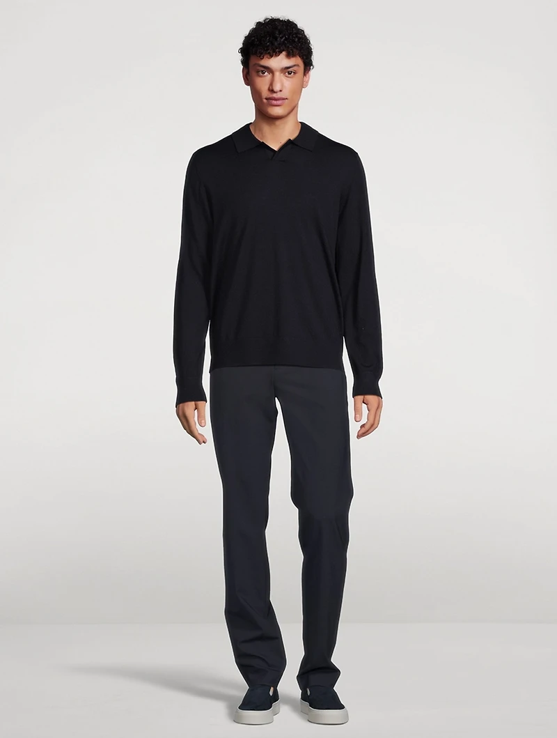 Merino Wool Long-Sleeve Shirt