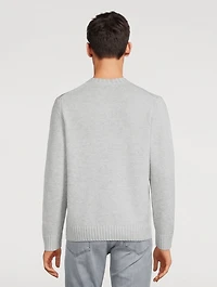 Wool And Cashmere Crewneck Sweater