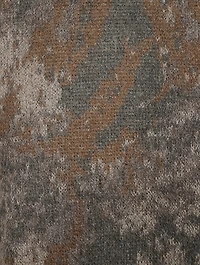 Alpaca And Merino Cardigan Abstract Floral Print