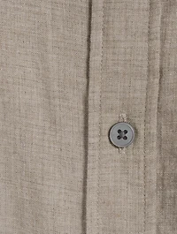 Double-Face Cotton Long-Sleeve Shirt