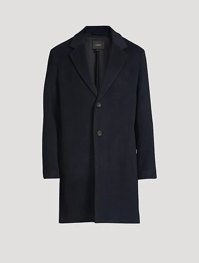 Classic Wool-Blend Coat