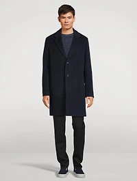 Classic Wool-Blend Coat