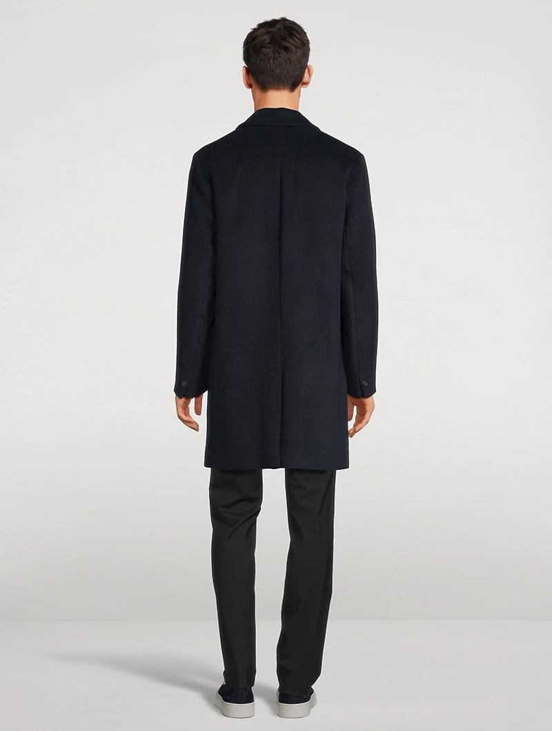 Classic Wool-Blend Coat