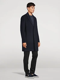 Classic Wool-Blend Coat