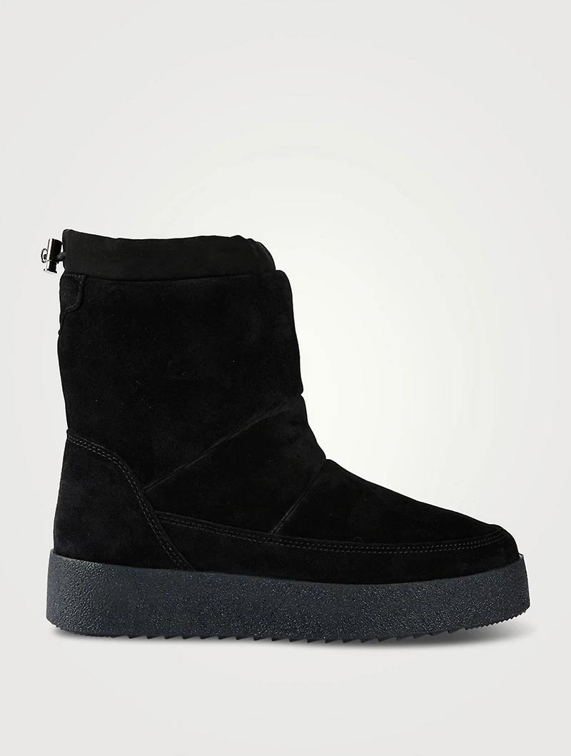 Emmett Suede Shearling Lined Boots