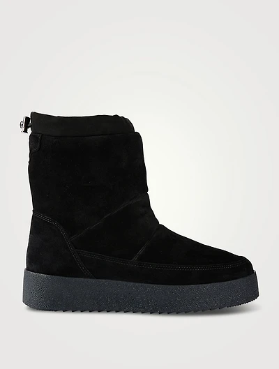 Emmett Suede Shearling Lined Boots