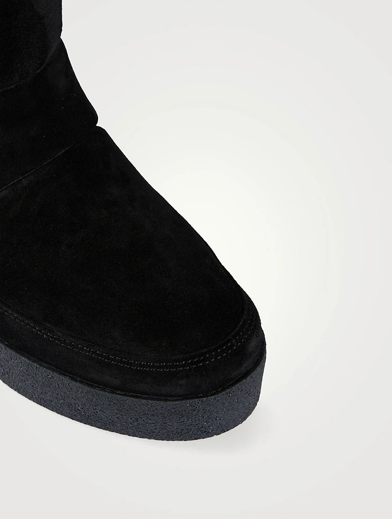 Emmett Suede Shearling Lined Boots