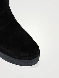 Emmett Suede Shearling Lined Boots