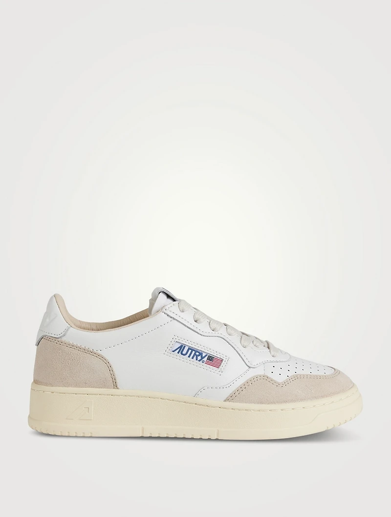 Medalist Suede And Leather Sneakers