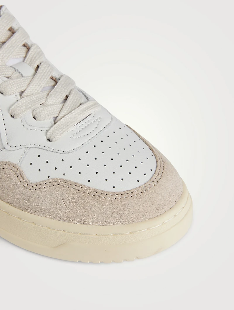 Medalist Suede And Leather Sneakers