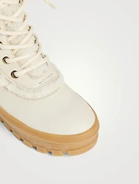 Hero Shearling-Lined Combat Boots