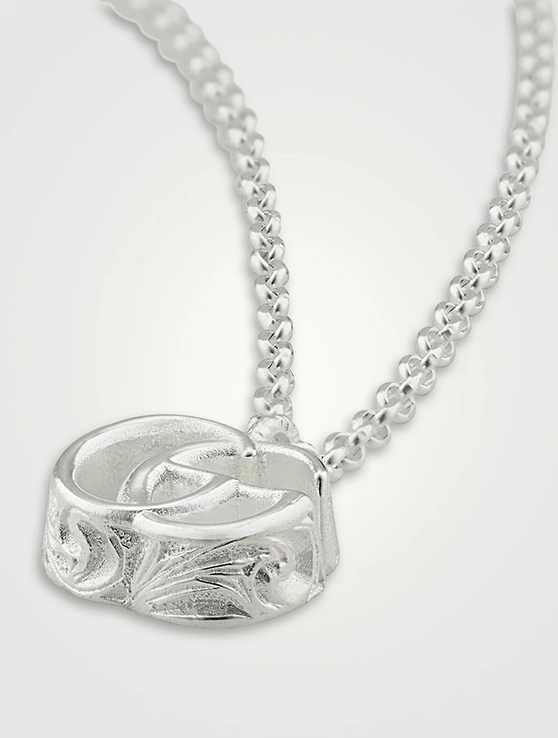 GG Marmont Silver Necklace