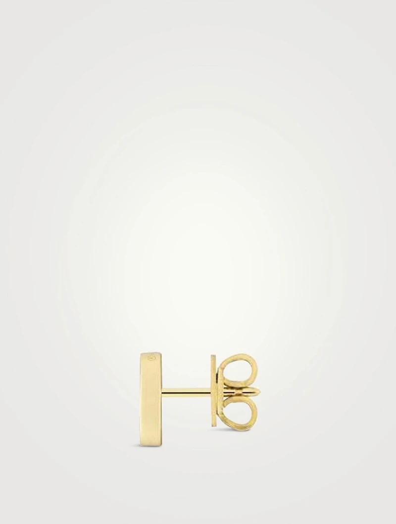 Interlocking G 18K Gold Stud Earrings