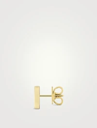 Interlocking G 18K Gold Stud Earrings