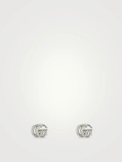 GG Marmont Silver Earrings