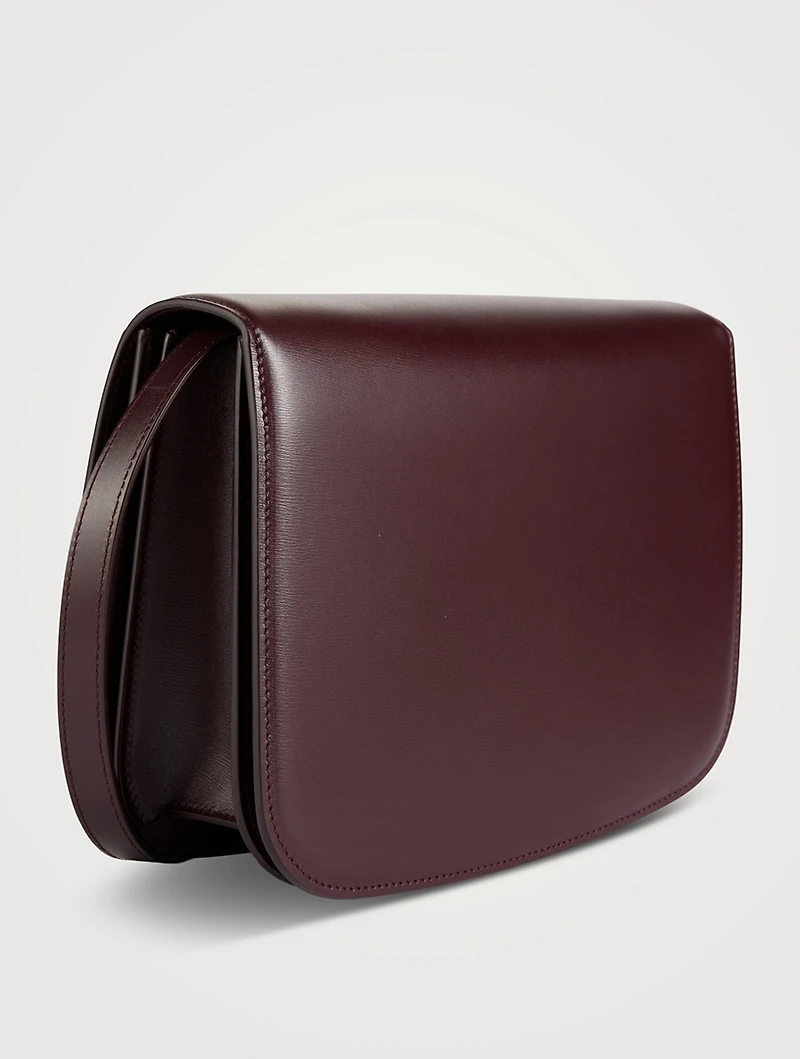 Medium Fiamma Leather Crossbody Bag