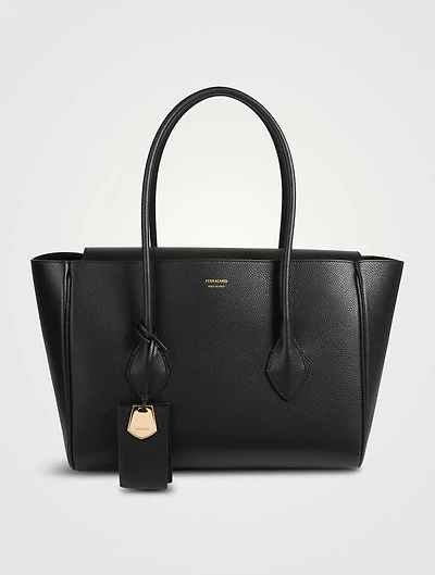 Large Leather Tote Bag