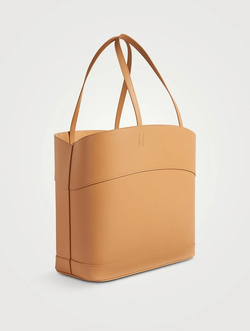 Medium Charming Leather Tote Bag