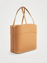 Medium Charming Leather Tote Bag