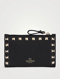 Rockstud Leather Bifold Wallet