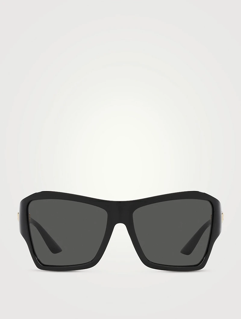 Medusa Squared Shield Sunglasses
