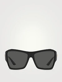 Medusa Squared Shield Sunglasses
