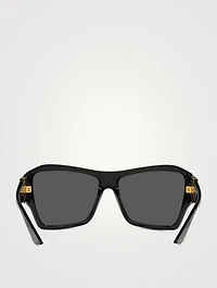 Medusa Squared Shield Sunglasses
