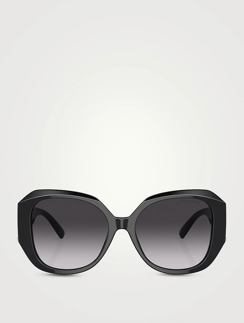 HardWear Geometric Sunglasses With Crystals