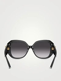 HardWear Geometric Sunglasses With Crystals